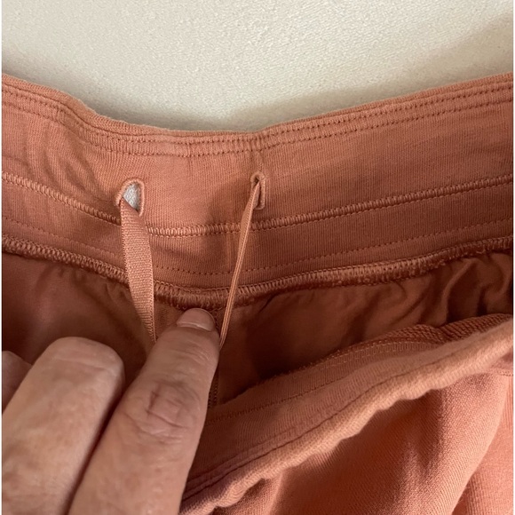 Lululemon Relaxed High Rise Cotton Joggers Pink Savannah Size 4 - Picture 14 of 14